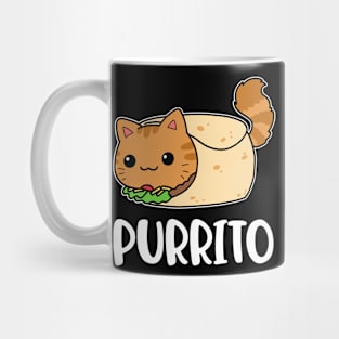 Purrito Funny Cat Gift Mug